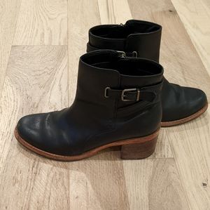 Black Clark Heeled Boots